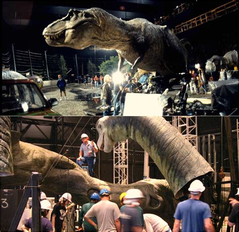 Behind The Scenes Jurassic Park The Movie Magic Behind Some Of Our