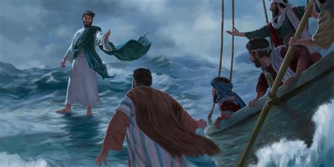 Yesus Berjalan Di Air — Perpustakaan Online Menara Pengawal