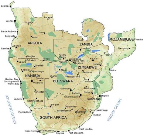 Zuidelijk Afrika Zimbabwe Botswana Namibi Zambia Ongehoord Vpro