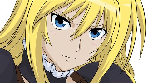 Anime Wallpaper Sekirei Tsukiumi Long Hair Blush Highres Blue Eyes