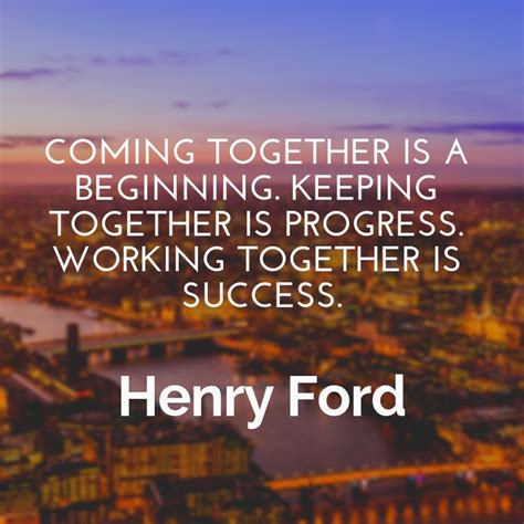 Teamwork Quotes Henry Ford