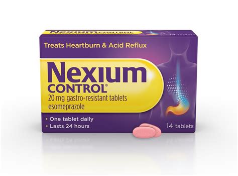 Nexium Control 14 Count Heartburn And Acid Reflux Relief Tablets