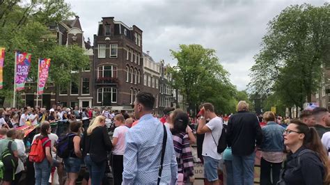 pride amsterdam canal parade prinsengracht op 3 augustus 2019 gay parade youtube