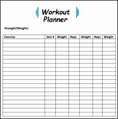 Organize your work day, create a personal planner, schedule family activities, or print the template to use as a simple weekly calendar. 4+ Daily Exercise Planner Template - SampleTemplatess ...