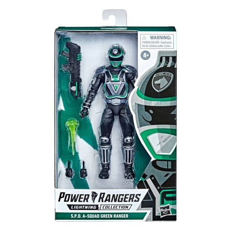 Power Rangers Lightning Collection Figura Spd A Squad Green Ranger 15 Cm