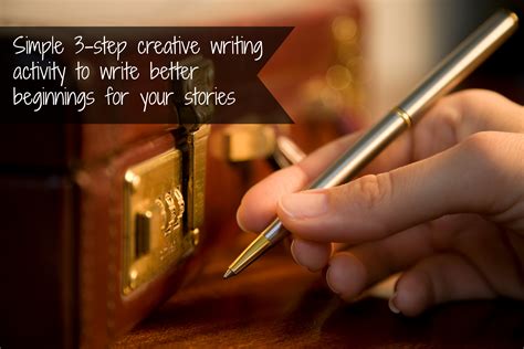 3 Step Creative Writing Activity