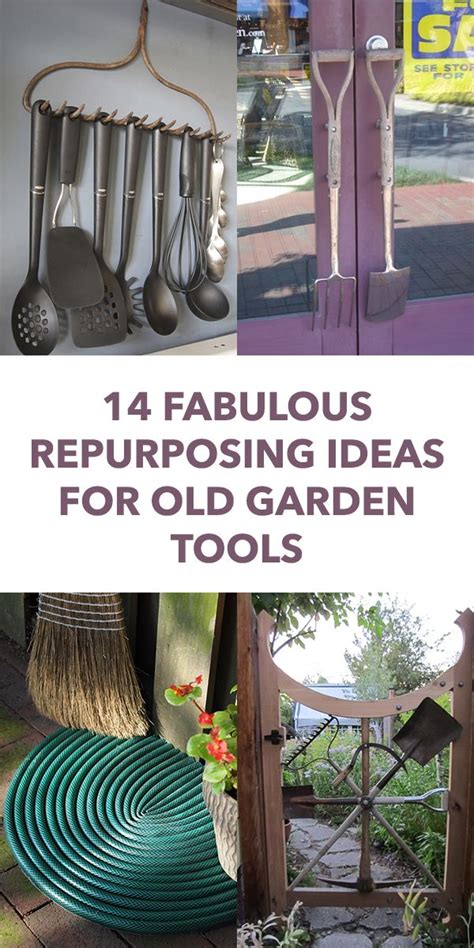 14 Fabulous Repurposing Ideas For Old Garden Tools Old Garden Tools