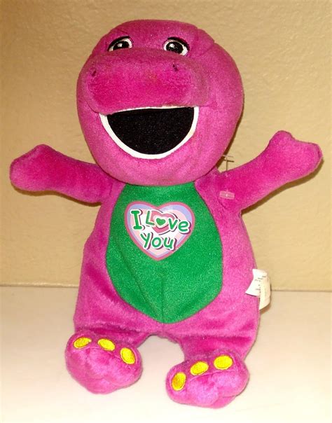 Buy Barney Doll 12 Plush Lovable Original Dinosaur Online At Low