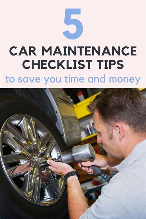 Car Maintenance Checklist To Save Time And Money A Girls Guide To Cars