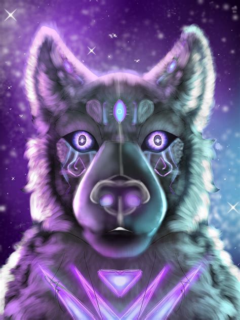 ︎nightyglory🇮🇹 ︎ On Twitter Galaxy Wolf🌌 ⚠️⚠️please Dont Copytrace Or Re Desing If You