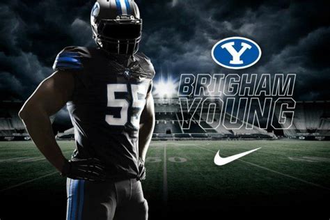 Byu Blackout Unis Byu Football Football Uniforms Basketball Star