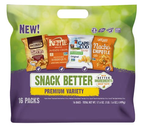Snack Better Premium Variety Pack 16 Oz 16 Count