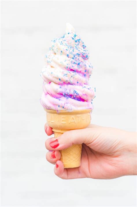 Who Wouldnt Love This Gradient Unicorn Ice Cream Cone Ice Cream