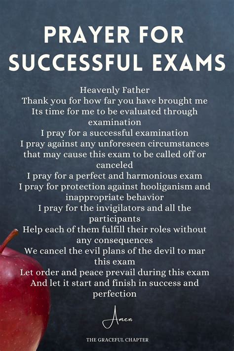 Prayer For Successful Exams Prayers For Exams Prayers To Pass Exams Prayer For Exam Success