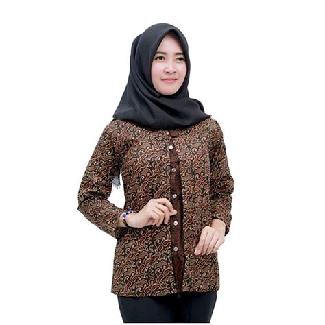 Maybe you would like to learn more about one of these? Model Baju Batik Atasan Wanita Lengan Panjang Modern - Galeri Gambar