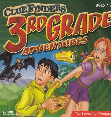 Cluefinders 3rd Grade Adventures Cover Or Packaging Material Mobygames