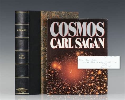 Cosmos Carl Sagan First Edition Signed Rare Book