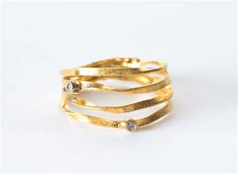 Gold Diamond Ring14k Solid Gold Ringhandmade Jewelryfor Etsy New