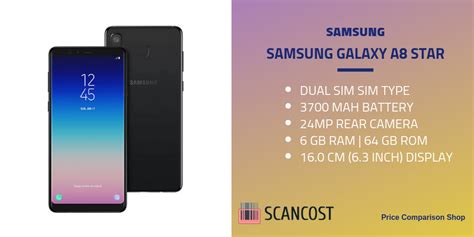 Samsung Galaxy A8 Star Specs And Features Scancost