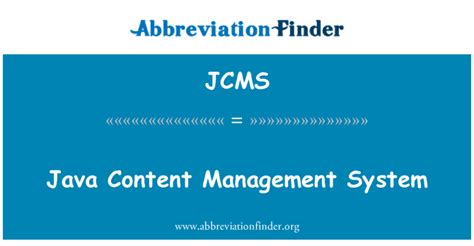 Jcms Definición Sistema De Gestión De Contenidos De Java Java