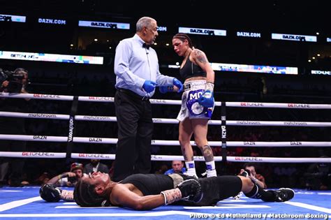 Boxing Results Julissa Alejandra Guzman Knocks Out Ramla Ali In The