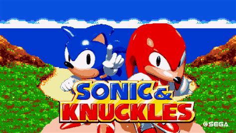 Sonic And Knuckles Title Screen Sonic Mania Mods