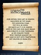 The Lord's Prayer Poster - Catholic to the Max - Online Catholic Store