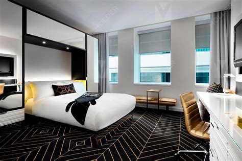 Custom Made 5 Star Hotel Bedroom Furniture Modern Design Bed Room