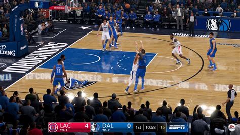 Nba Live 19 Clippers Vs Mavs Game 3 Playoffs Live Stream Youtube