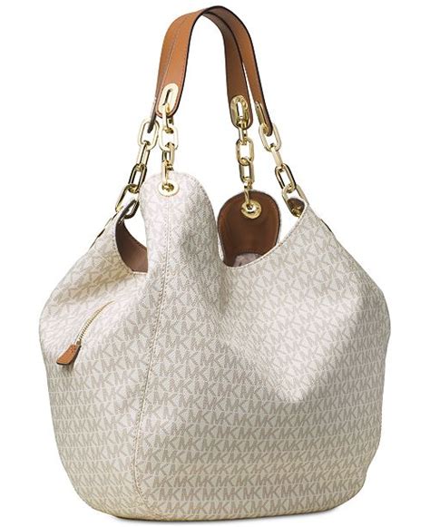 Michael Kors Signature Fulton Large Shoulder Bag Handbags