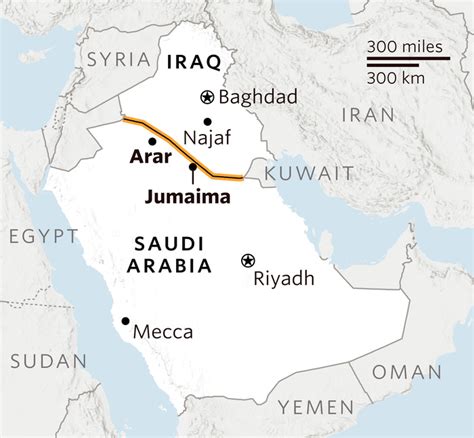 Saudis Open Iraqi Border And Forge Ties To Counter Iran Wsj