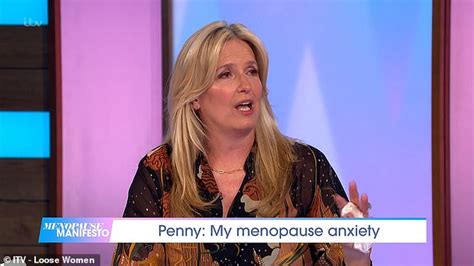 loose women s penny lancaster breaks down in tears as she discusses going