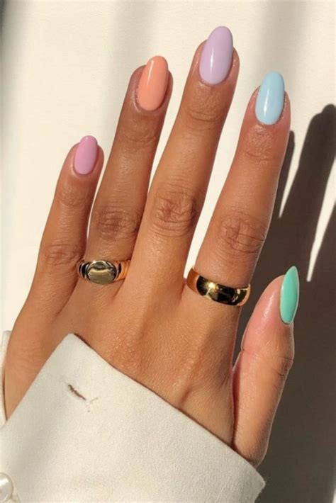 35 Easy Acrylic Blue Nail Ideas In Different Nail Shapes For Summer 2021