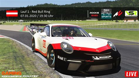 Assetto Corsa Rookie Meisterschaft Lauf Red Bull Ring Youtube