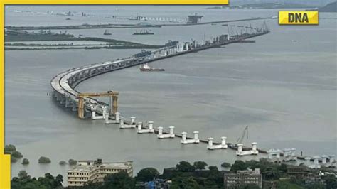 Mumbai Trans Harbour Link Indias Longest Sea Bridge To Pioneer Open