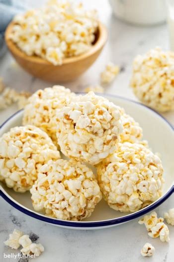 Old Fashioned Popcorn Balls Belly Full