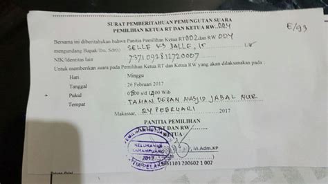 Kegiatan rapat di sekolah biasanya diselenggarakan beberapa waktu dalam satu tahun. Contoh Undangan Pemilihan Rt Untuk Lurah - serat