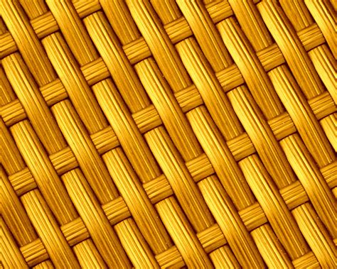 Yellow Basket Weave Background Free Stock Photo Public