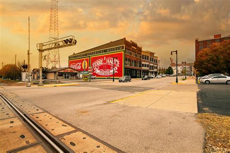 Downtown Terre Haute Photograph By Tommy Housman Fine Art America