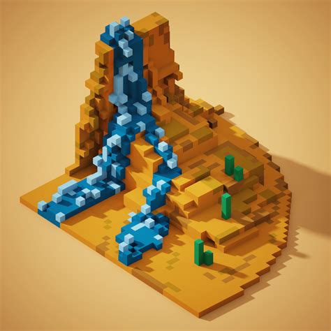 Artstation Voxel Art