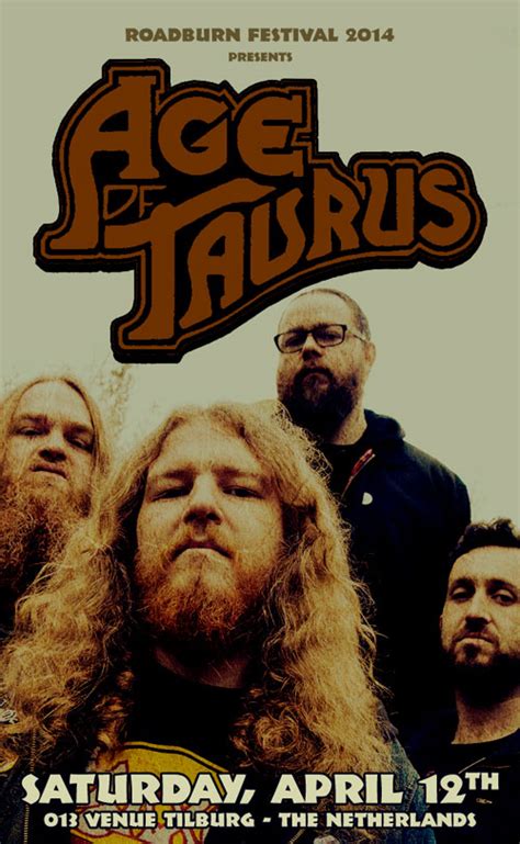 Heavy Metal Warriors Age Of Taurus To Conquer Roadburn Festival 2014