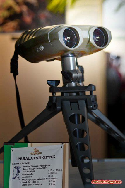Leica Vector Peralatan Optik Militer Di Pameran Alutsista Tni