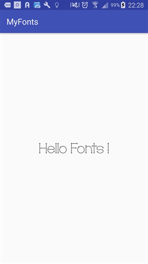 Techandlife How To Start Using Custom Fonts In An Android App Under 5