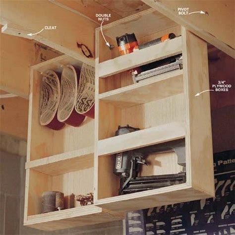 Maximizing Ceiling Space With Drop Down Storage Home Storage Solutions