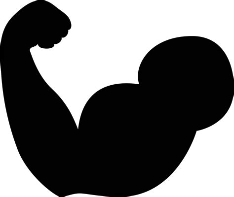 Bicep Flex Clip Art Muscle Png Icon Transparent Png Full Size