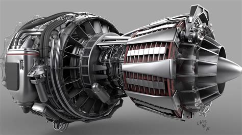 Artstation Turbo Fan Jet Engine
