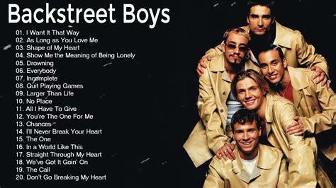 Best Of Backstreet Boys Backstreet Boys Greatest Hits Full Album