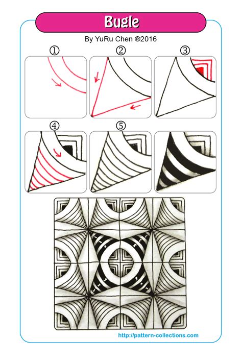 Cool zentangle patterns step by step. Pin on Zentangle patterns