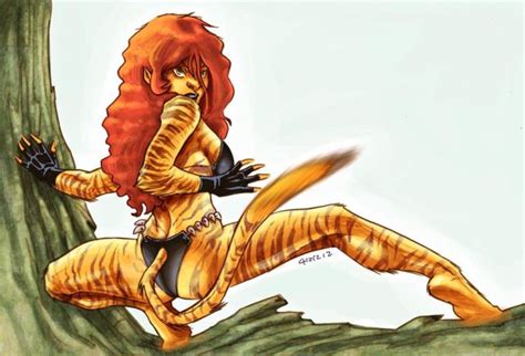 Seductive Werewoman Tigra Porn Pinup Art Superheroes Pictures Pictures Sorted By Rating