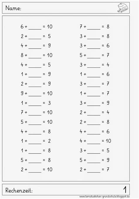 Umkehraufgaben klasse 1 + 2. 1 Klasse Mathe Arbeitsblätter Zum Ausdrucken Inspirierend ...